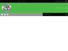 Tablet Screenshot of baseballnorthwest.com